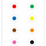 Free Printable Color Recognition Worksheets Color By Matching Hint Color MegaWorkbook