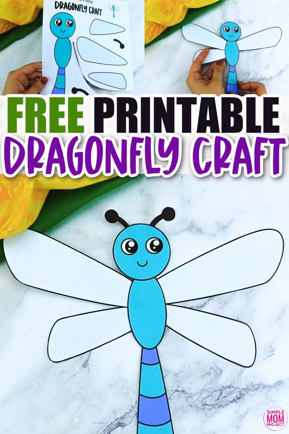 Free Printable Dragonfly Craft Template Simple Mom Project Free Printable Dragonfly Craft Template Simple Mom Project