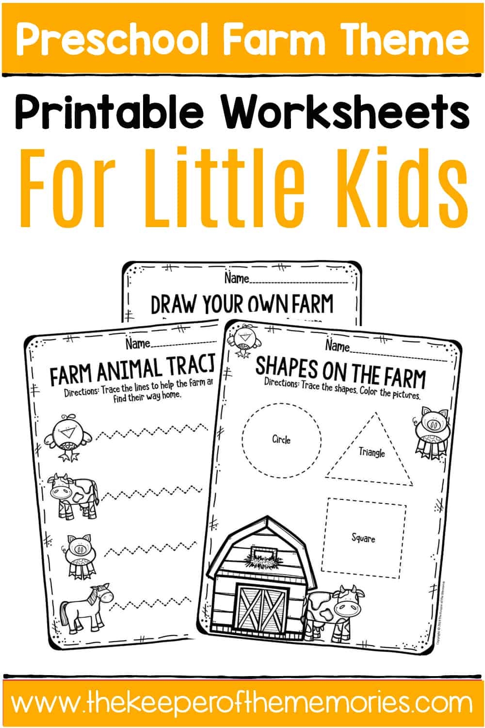 Free Printable Farm Preschool Worksheets The Keeper Of The Memories Free Printable Farm Preschool Worksheets The Keeper Of The Memories