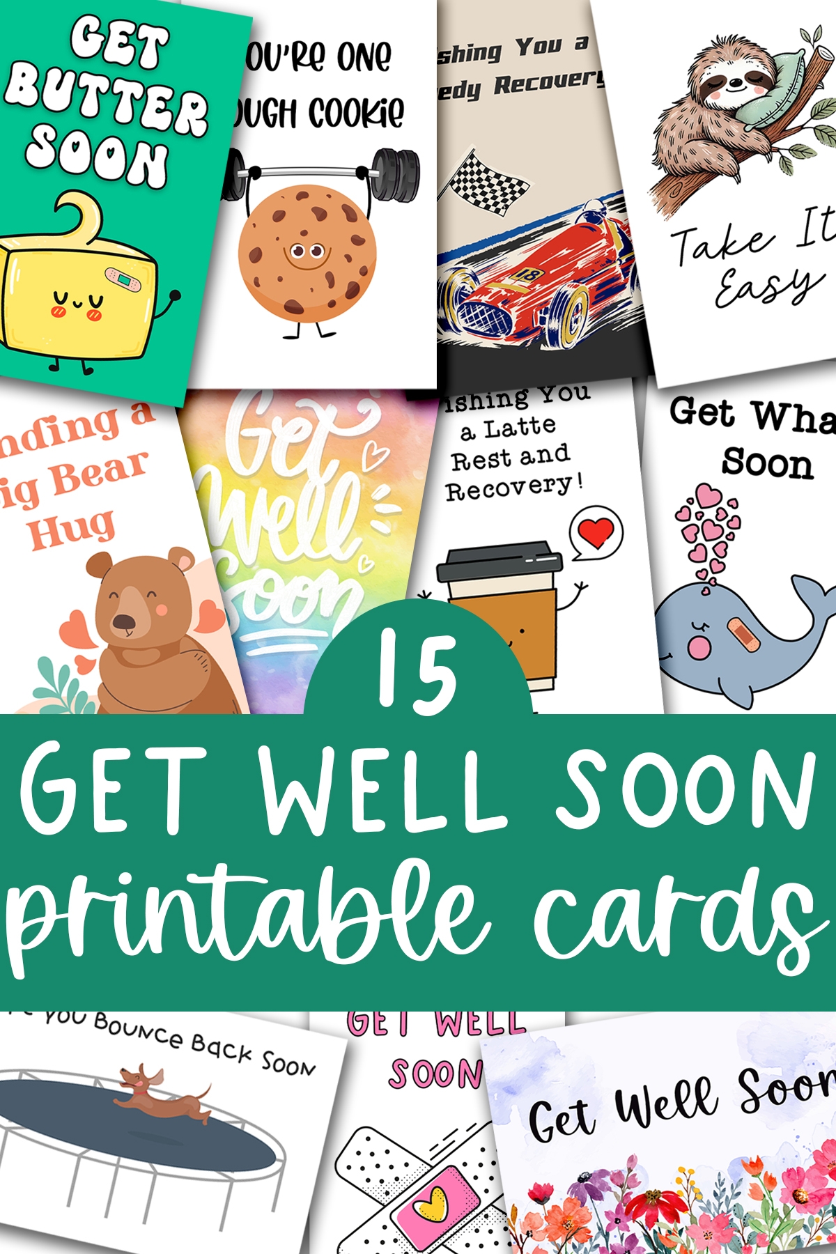 Free Printable Get Well Soon Cards For A Speedy Recovery