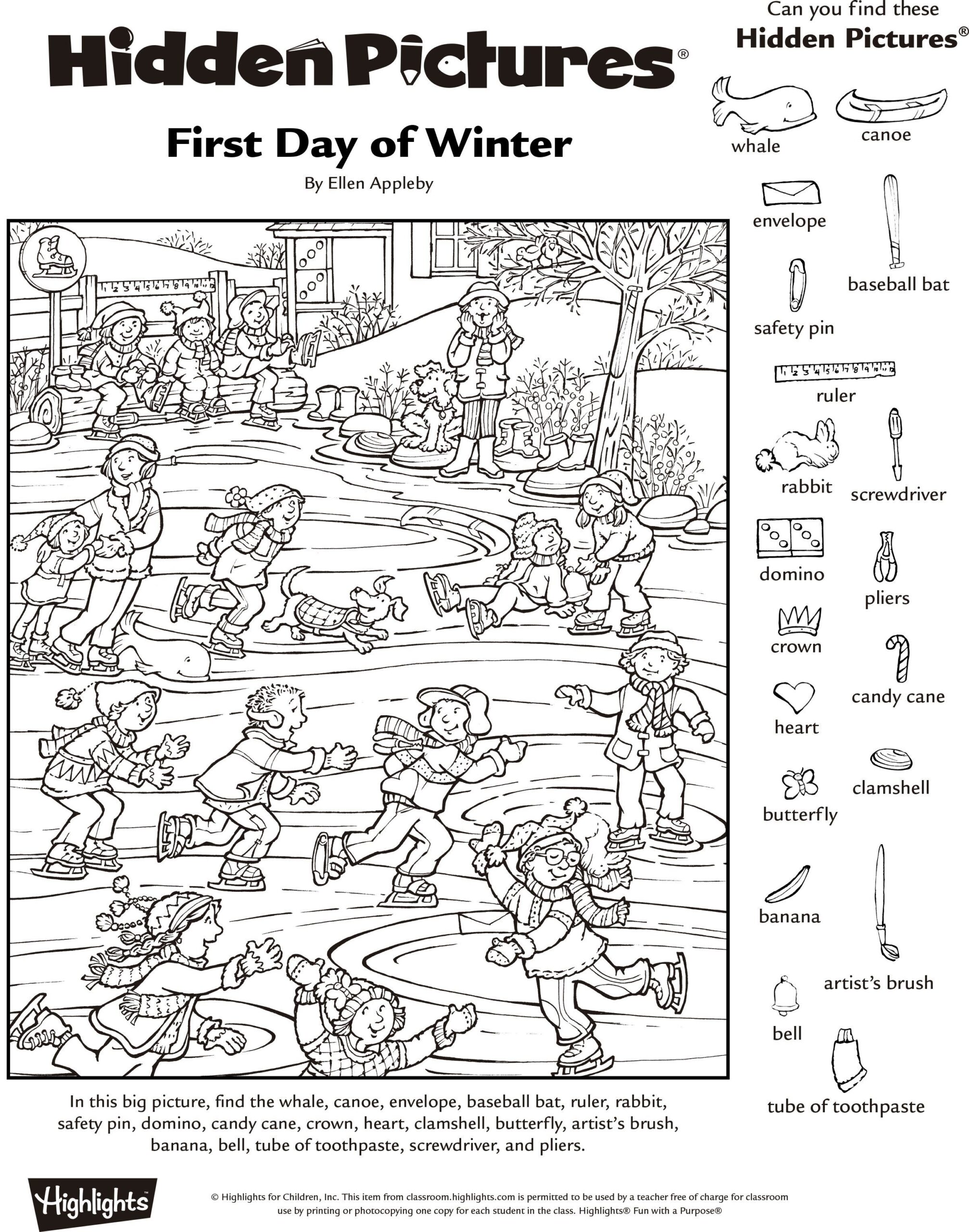 pdf free printable hidden pictures worksheets