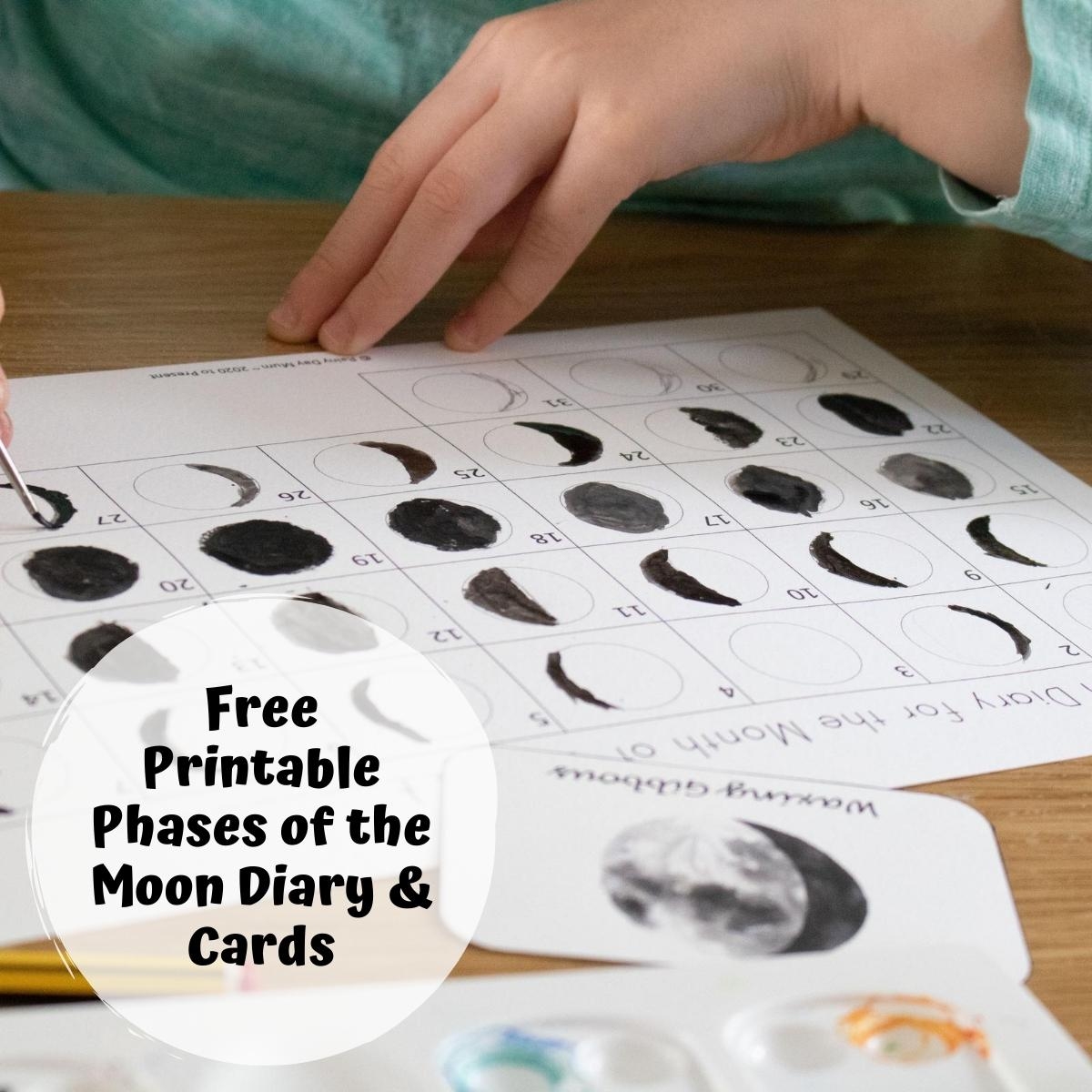 free printables moon free printables moon
