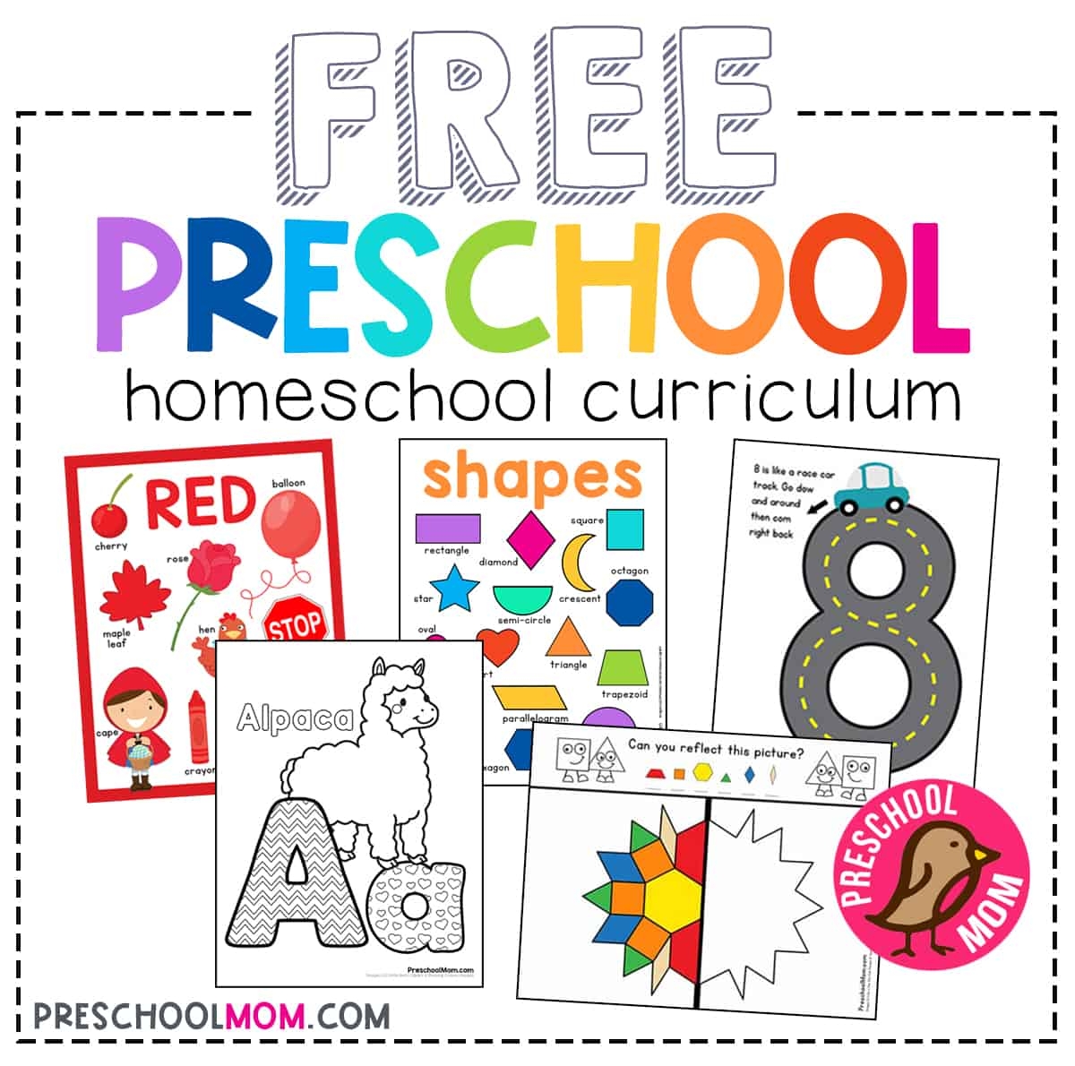pre k free printable worksheets