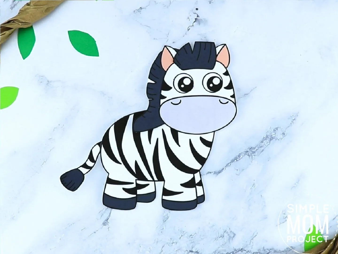 Free Printable Zebra Craft Template Simple Mom Project Free Printable Zebra Craft Template Simple Mom Project