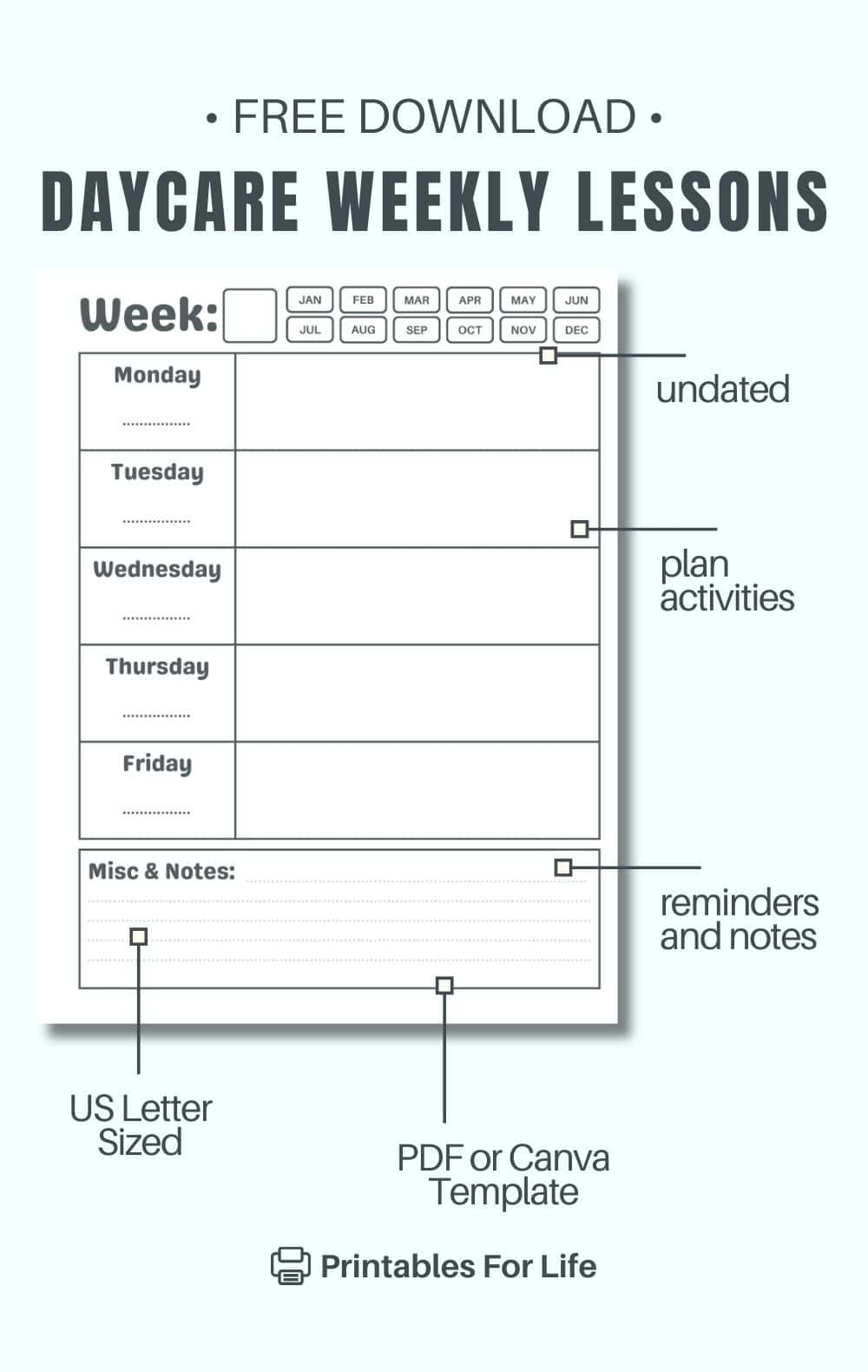 free printable lessons