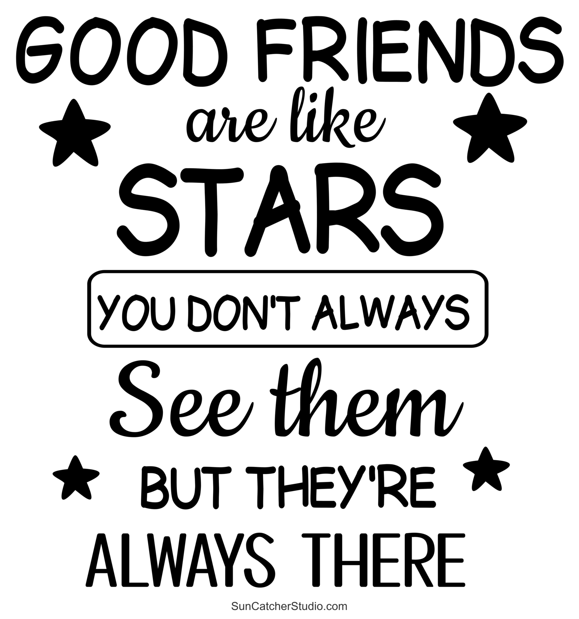 Friendship Quotes U0026 Sayings Free Clipart U0026 SVG Files Free 