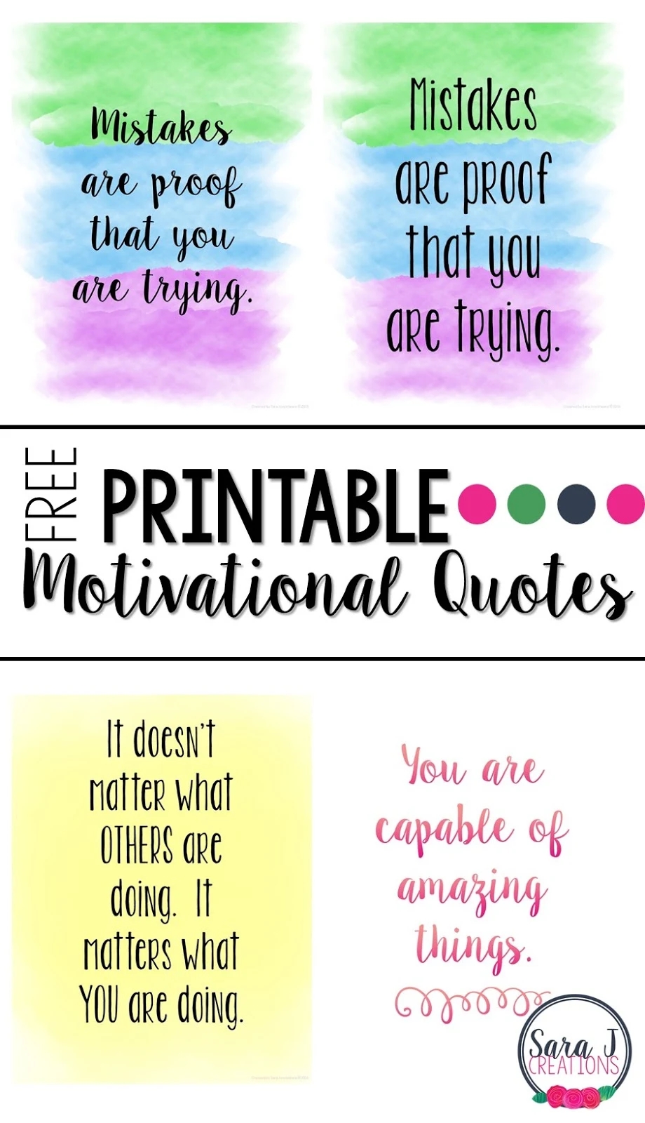 Get Motivated Free Printable Quotes Sara J Creations Get Motivated Free Printable Quotes Sara J Creations