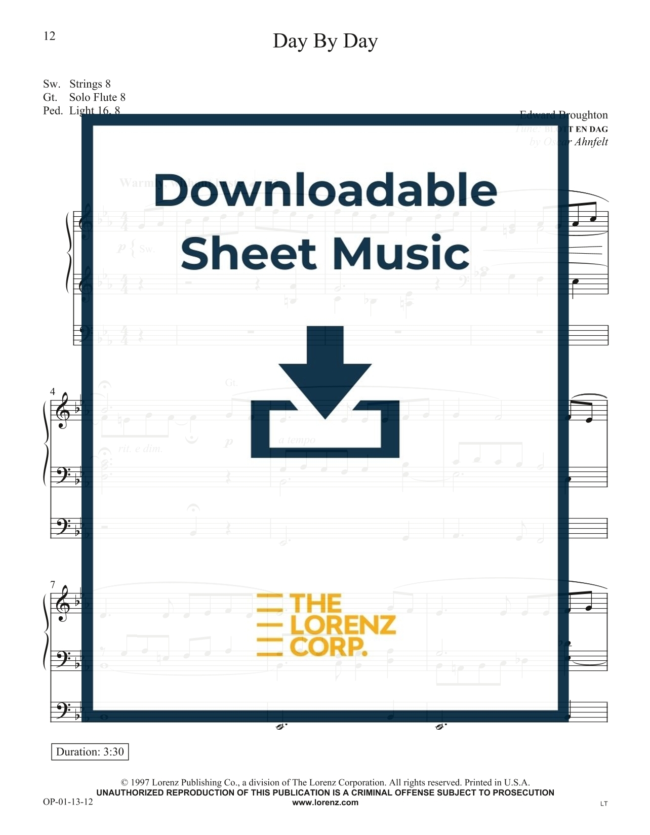 GIA Publications Day By Day Organ Sheet Music Digital Download  GIA Publications Day By Day Organ Sheet Music Digital Download