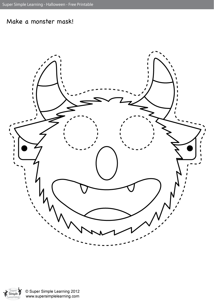 free printables mask template