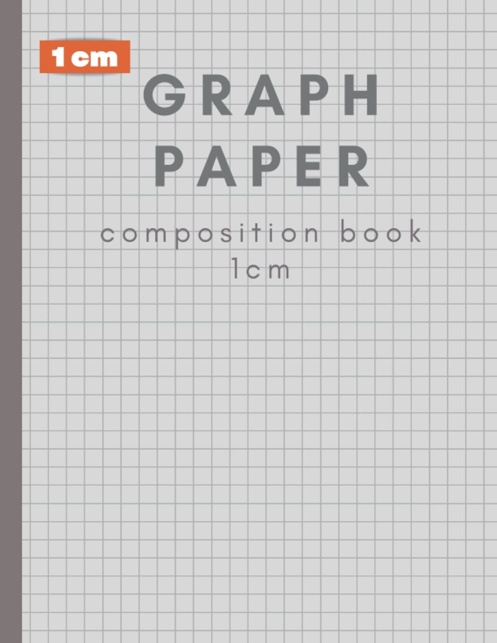 Graph Paper Notebook 1 Cm Square Grid Squared Graphing Paper 