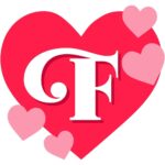 Heart Letter F D 1244422 Regular Cut