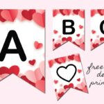 Heart Party Decor Banner Mrs Merry