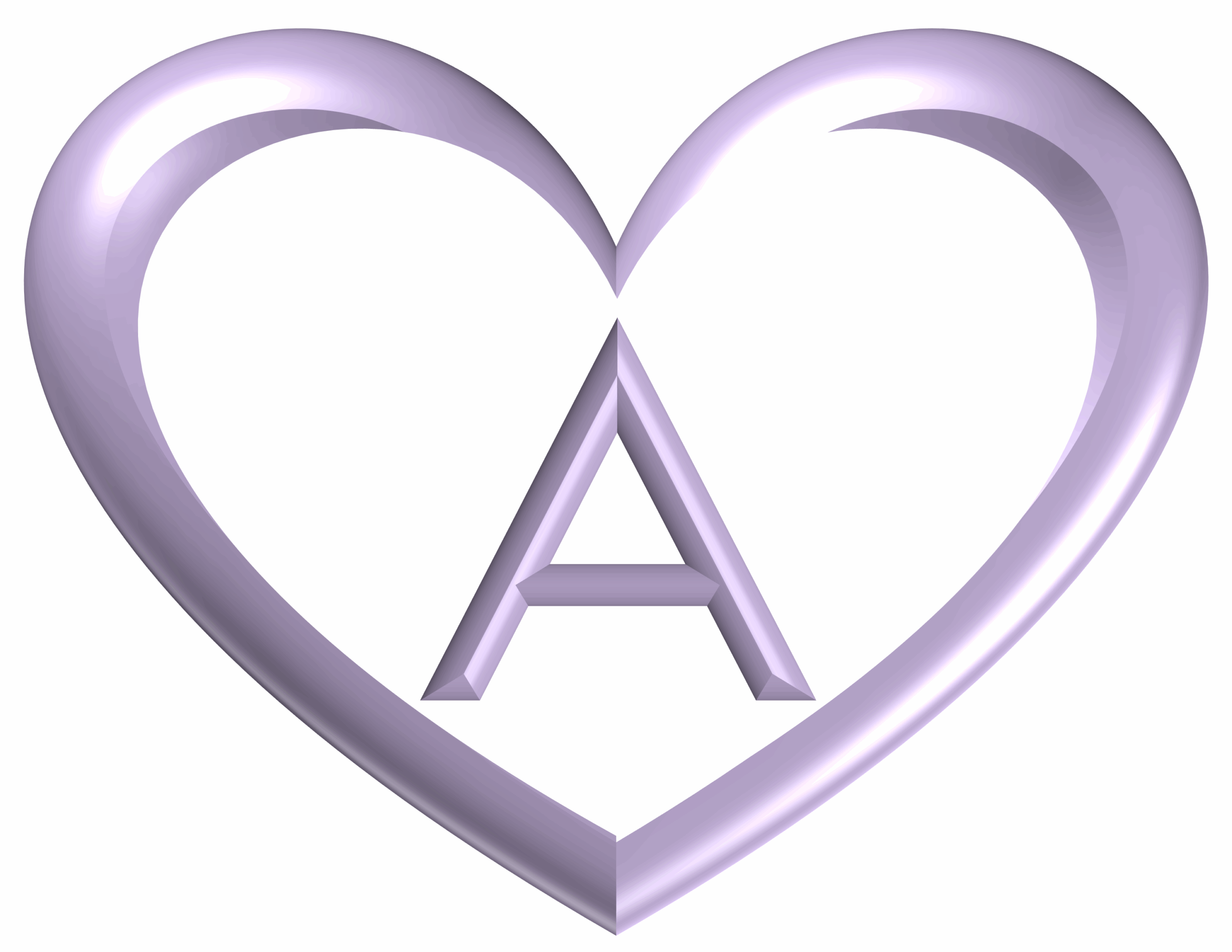 Heart Printable Alphabet Letters Heart Shaped Banner Letter Printables