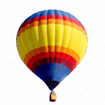 High Resolution Hot Air Balloon Floating In The Sky For Design And Print Hot Air Balloon Hot Air Balloon 3d Hot Air Balloon Ride PNG Transparent Image And Clipart For Free Download
