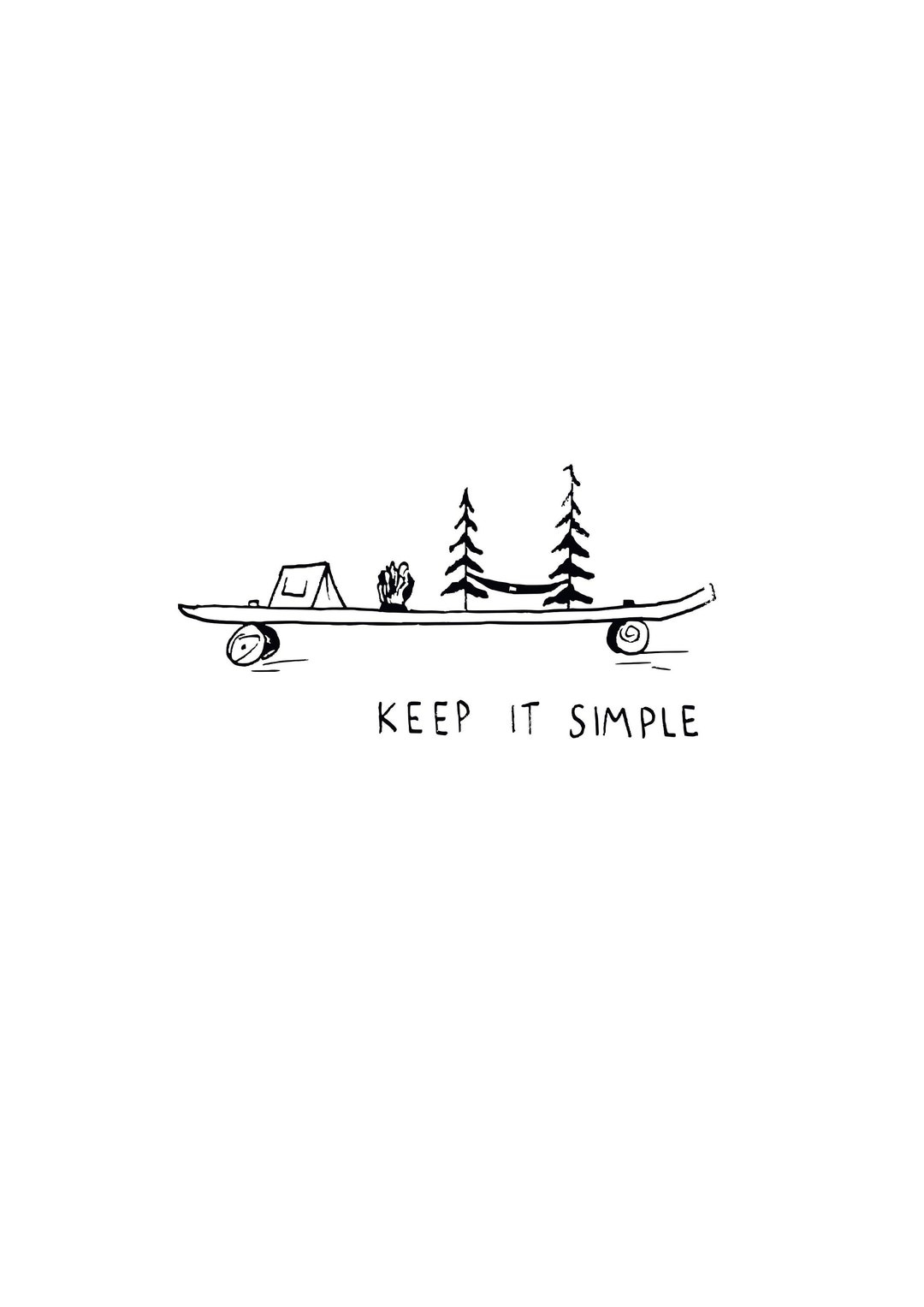 Keep It Simple DIGITAL PRINT Etsy