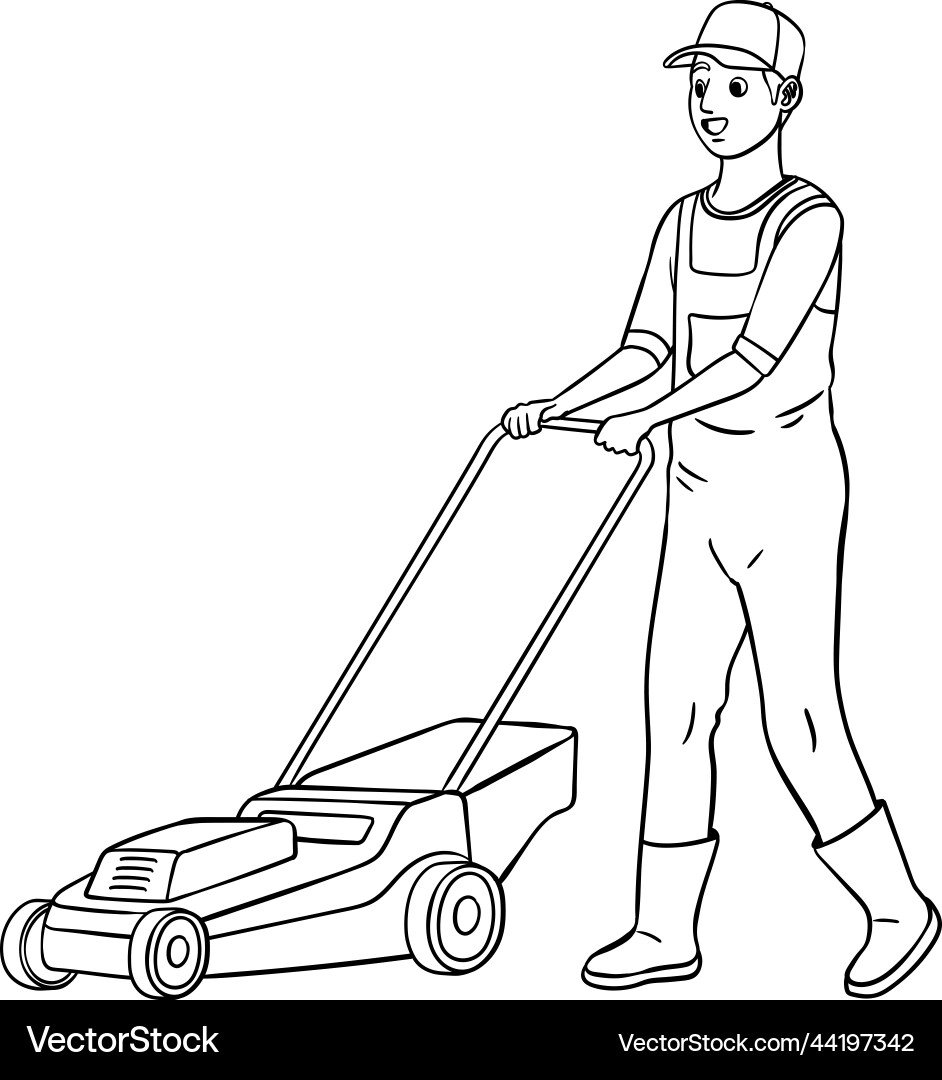 free printable coloring sheets lawn mower