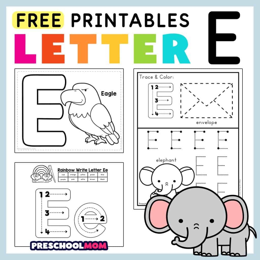 pre kindergarten printable worksheets