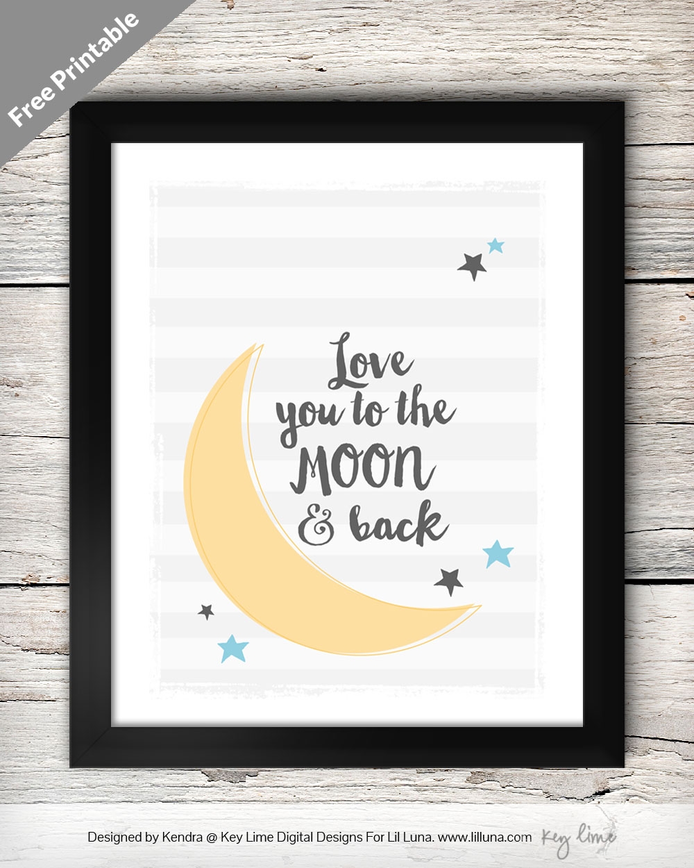 free printable photos moon