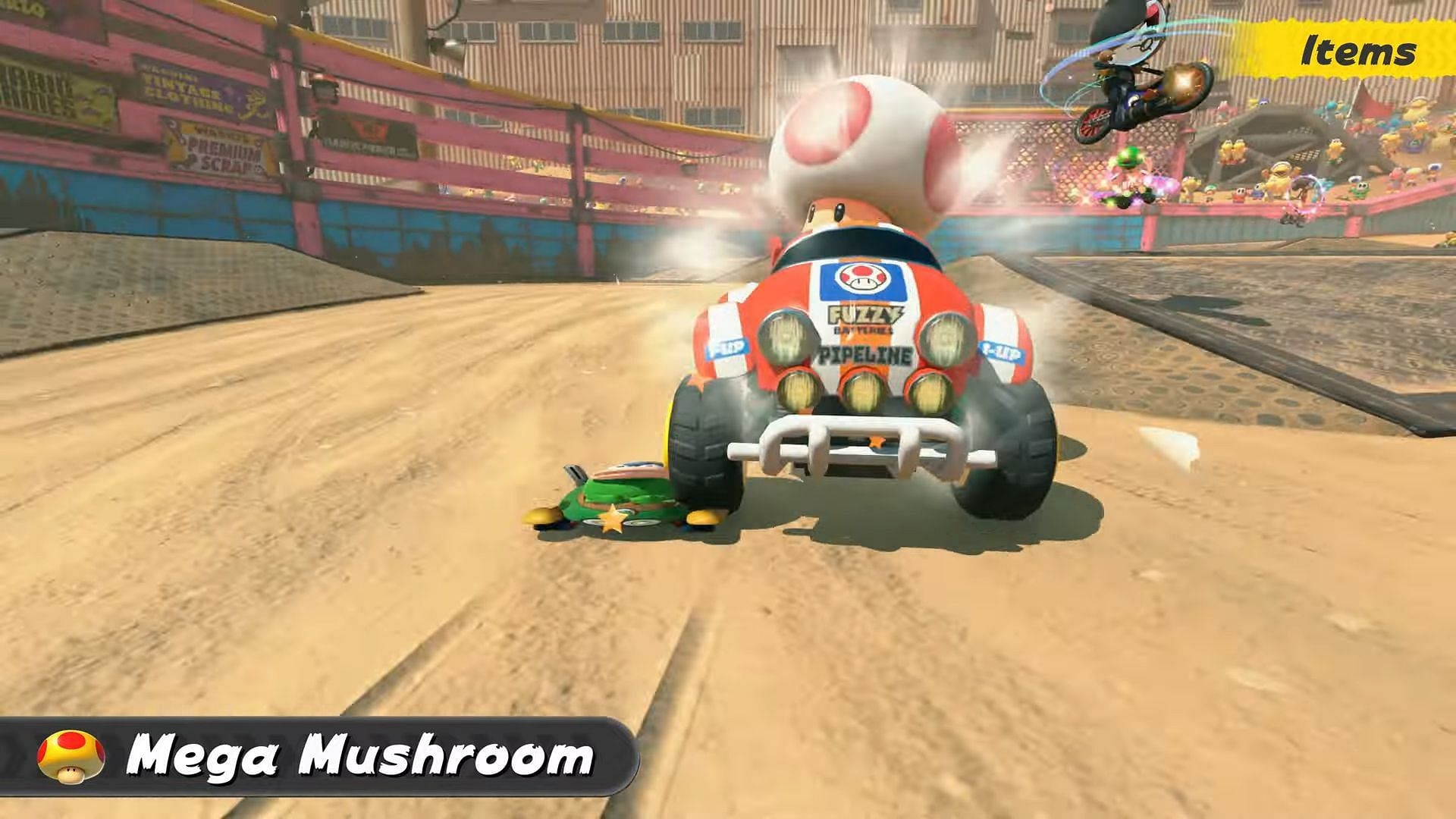 Mario Kart World All Items In Mario Kart World