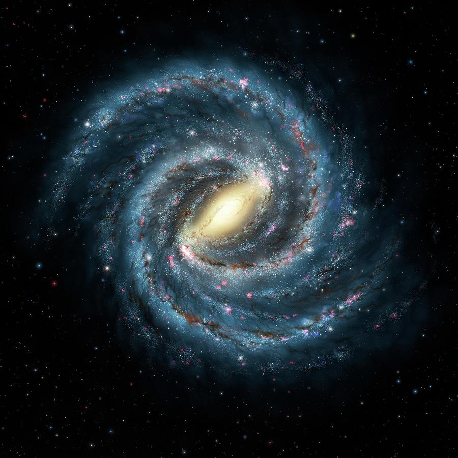 Milky Way Galaxy By Science Photo Library