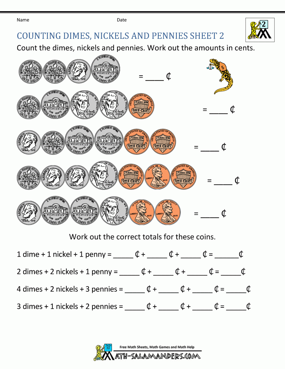 printable 2nd grade math worksheets