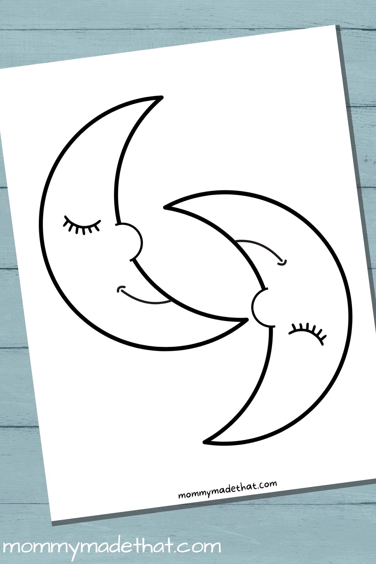 Moon Templates Lots Of Free Printables  Moon Templates Lots Of Free Printables