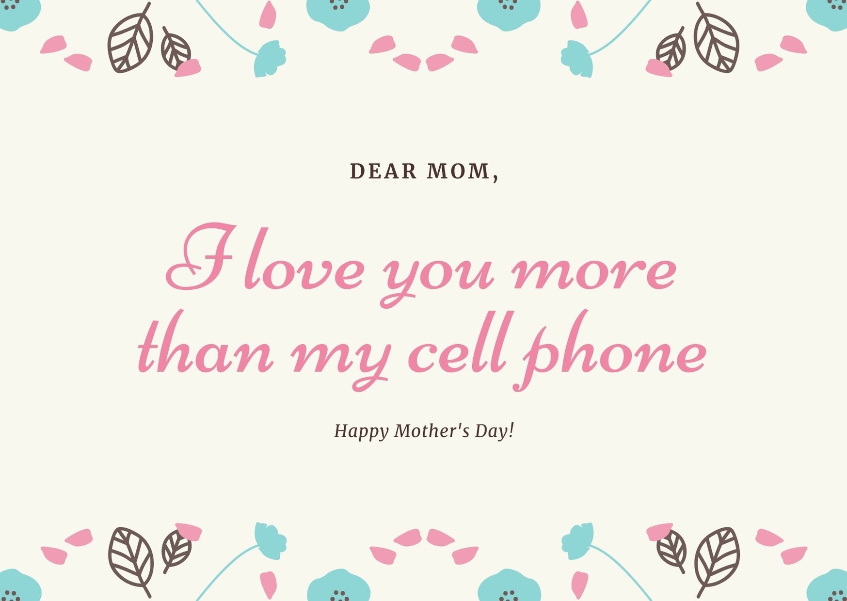 Mother s Day Cards From Teens Making Life Blissful