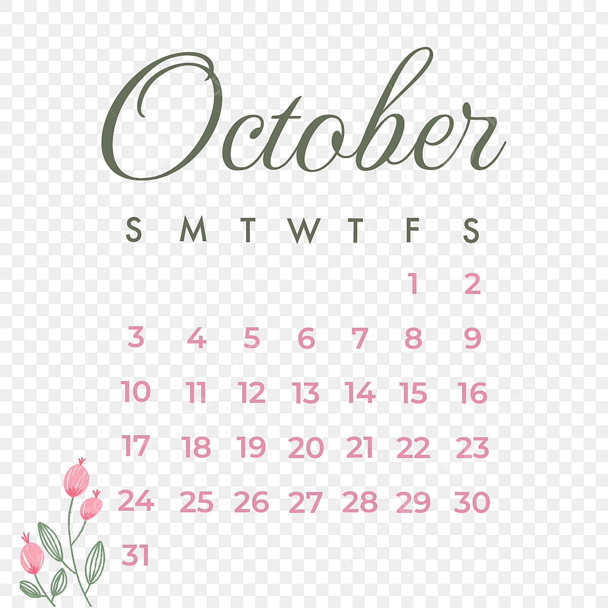 free printable monthly calendars october 2021 calendar