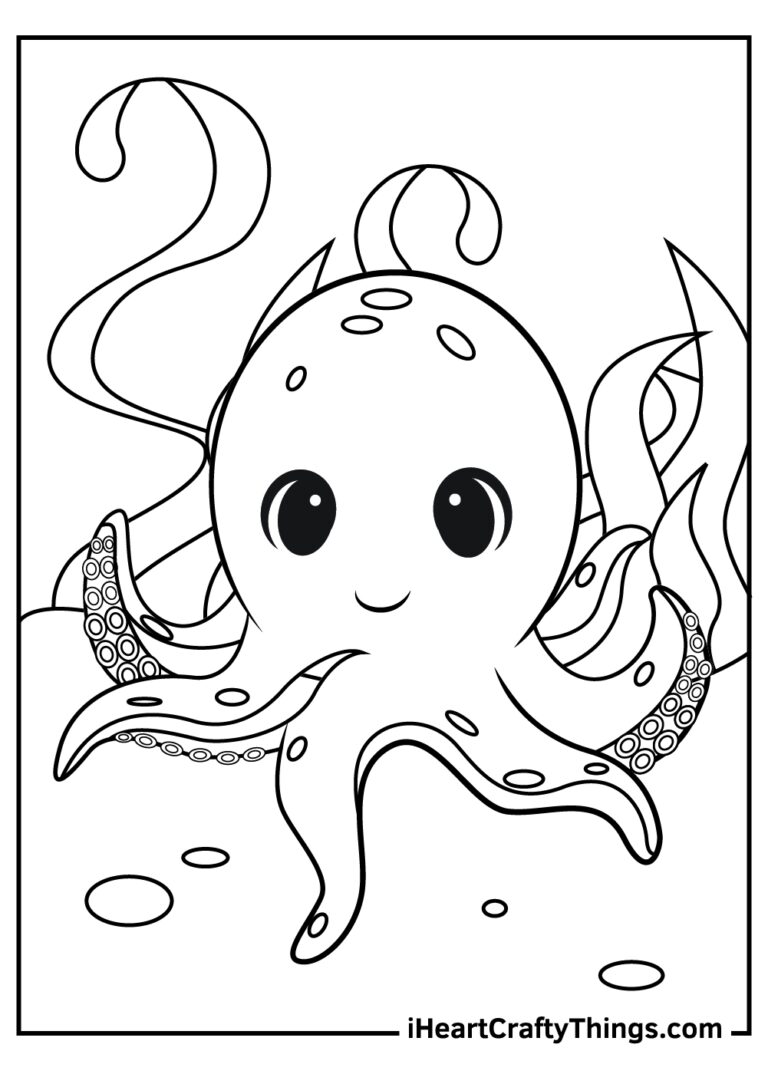 Octopus Coloring Pages 15 Free Printables 