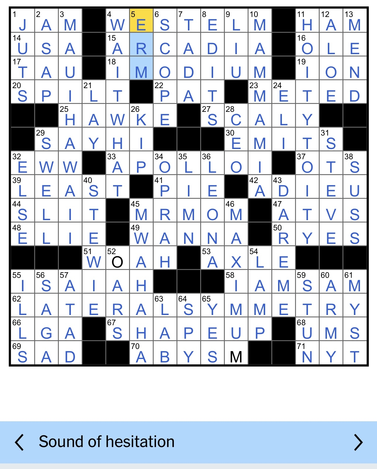 a proverb about risk nyt crossword