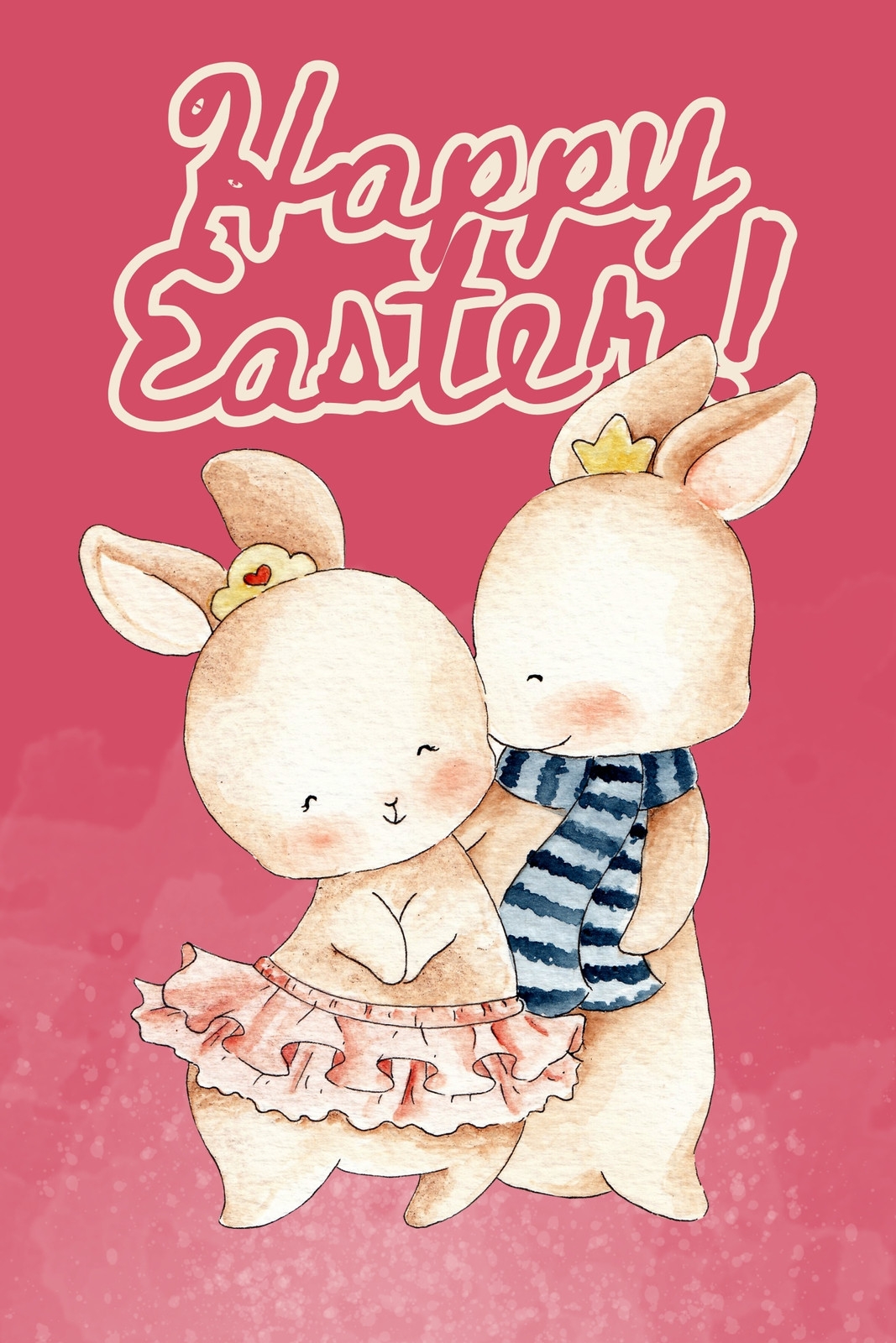 Page 6 Free Printable Customizable Easter Card Templates Canva