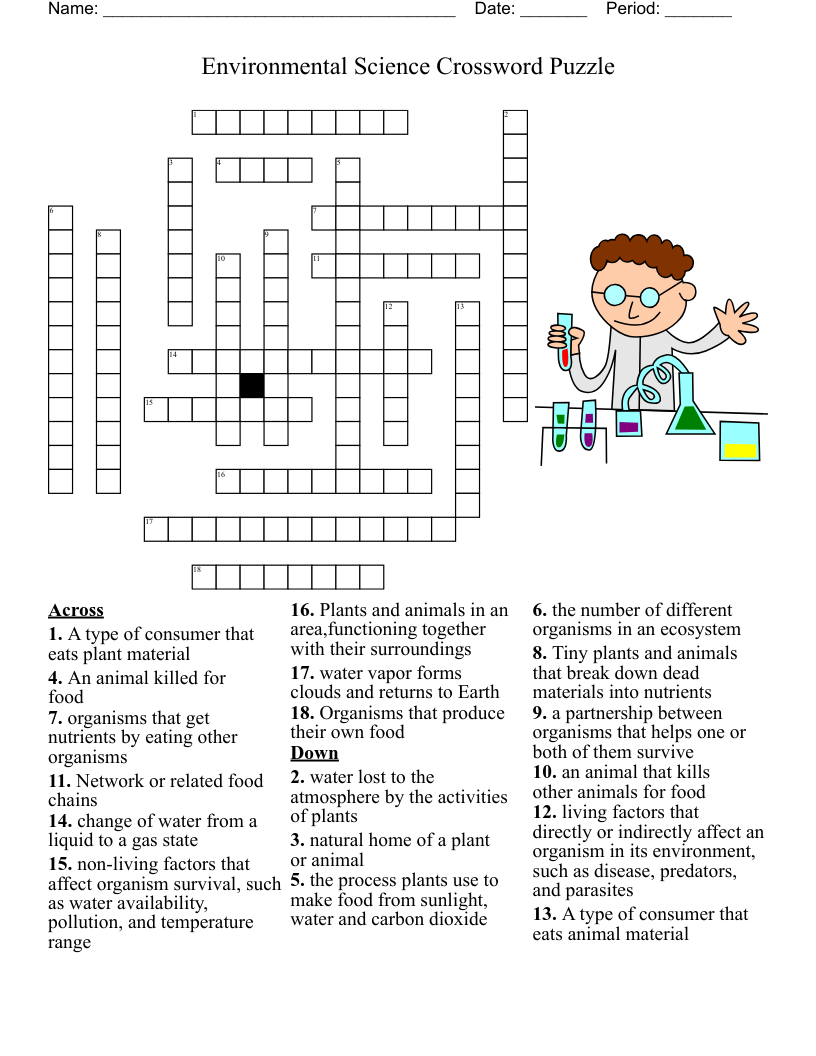 massive predators crossword clue