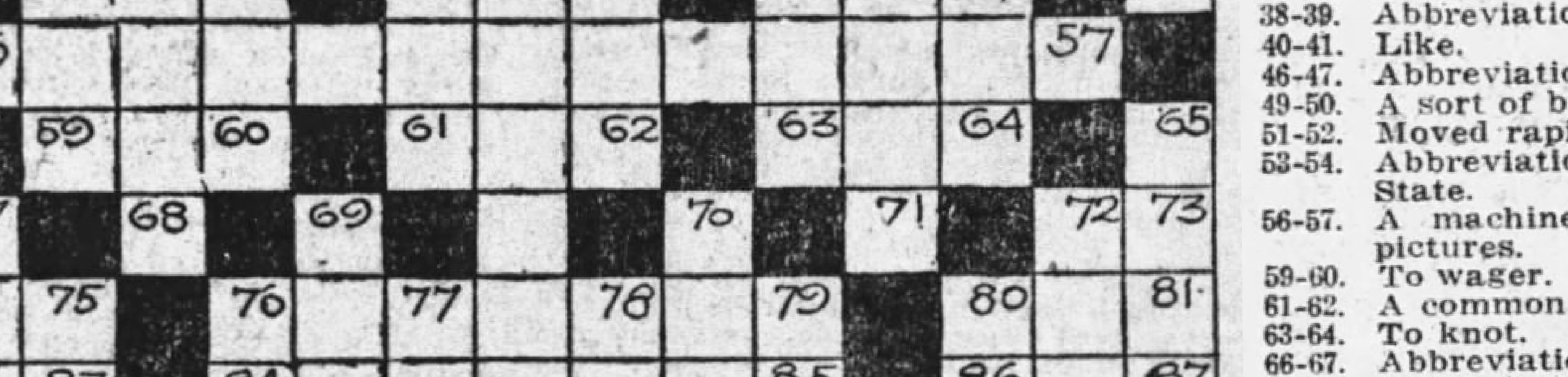 boston globe crossword puzzle