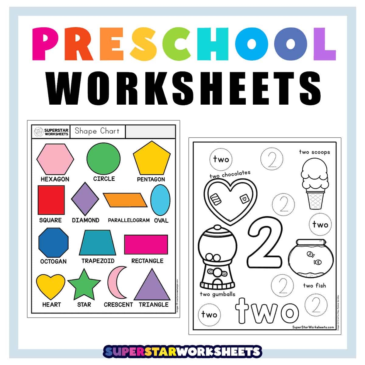 toddler printable worksheets