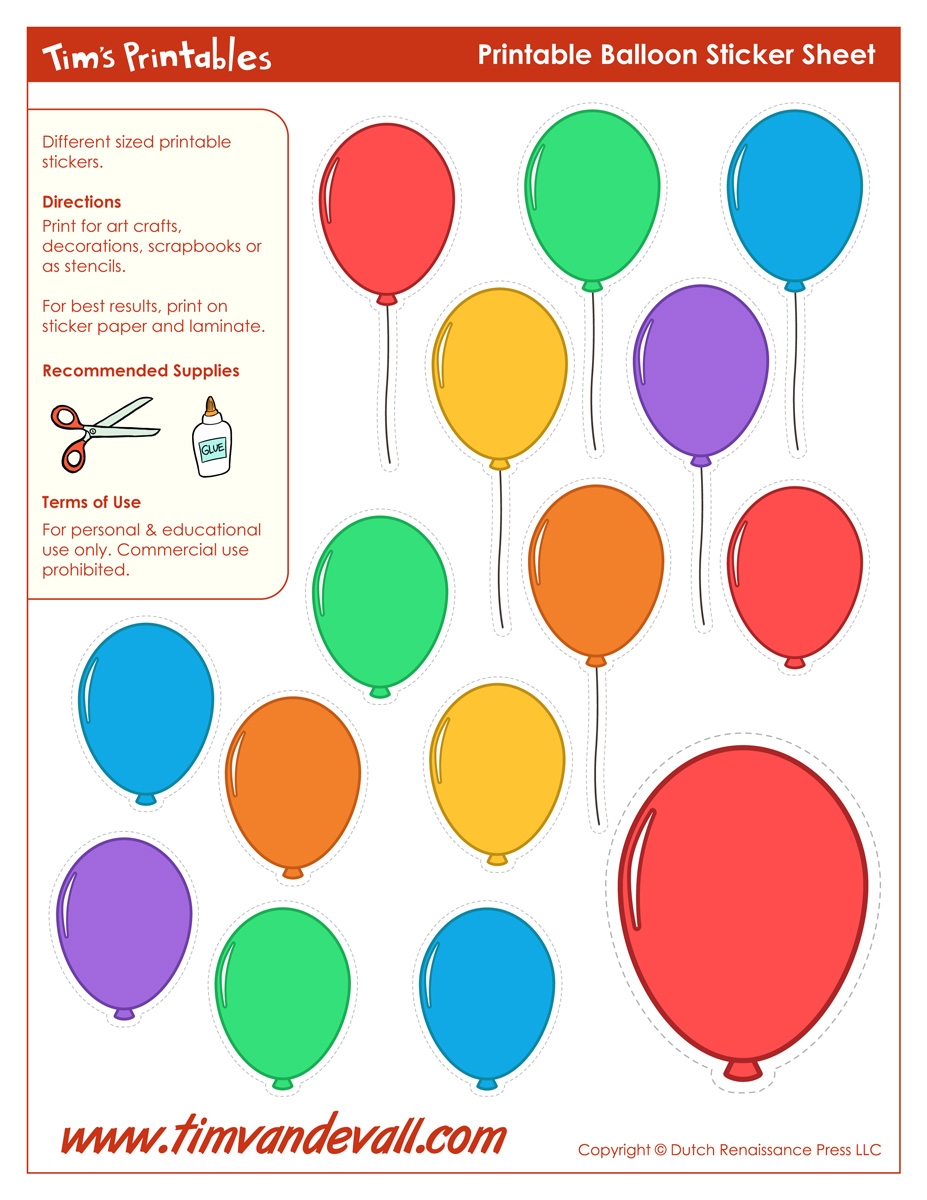 Printable Balloon Template Birthday Printables Printable Balloon Template Birthday Printables