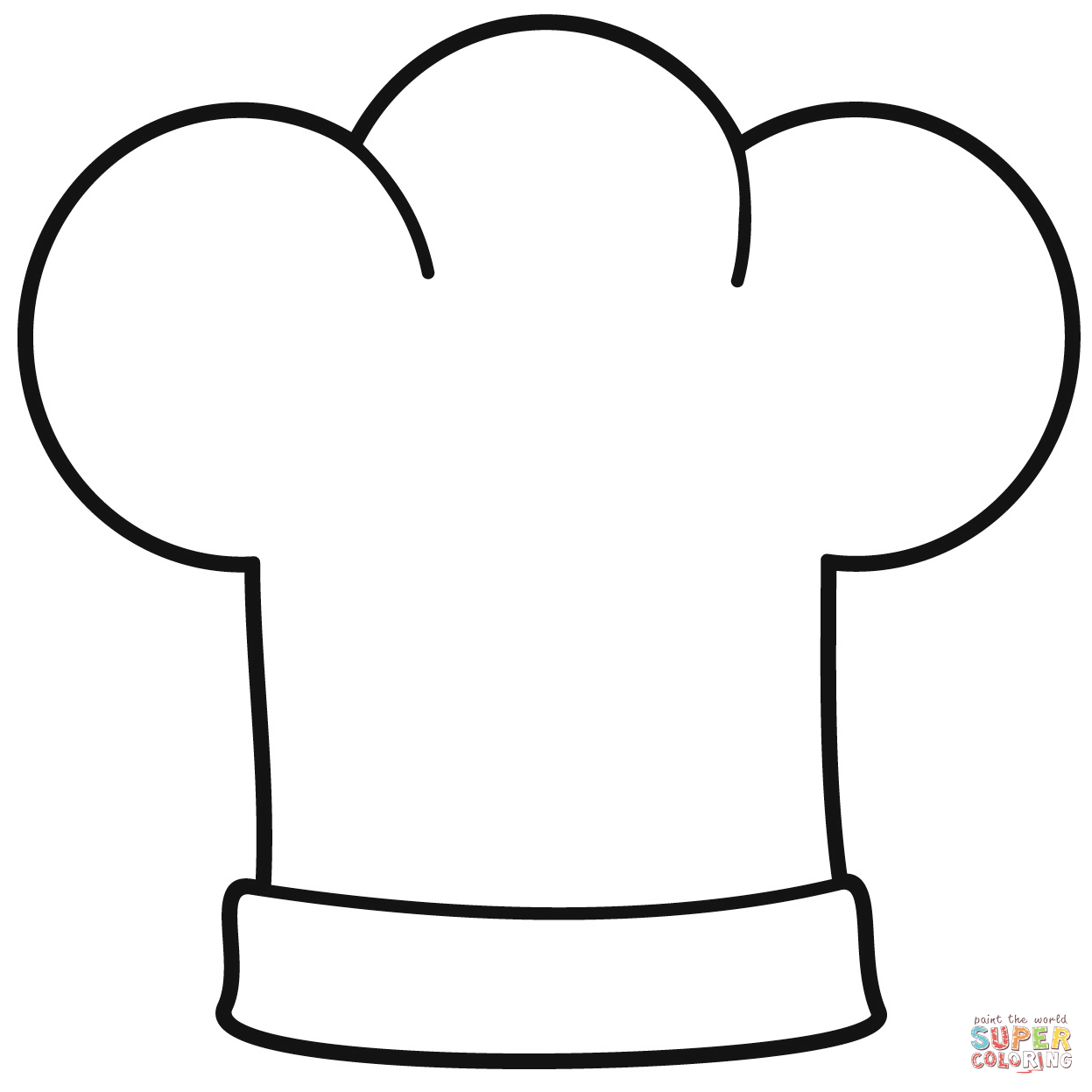 Printable Chef Hat Printable Design Resources Printable Chef Hat Printable Design Resources