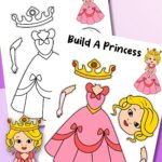 Printable Princess Craft A Fun Build A Princess Activity 
