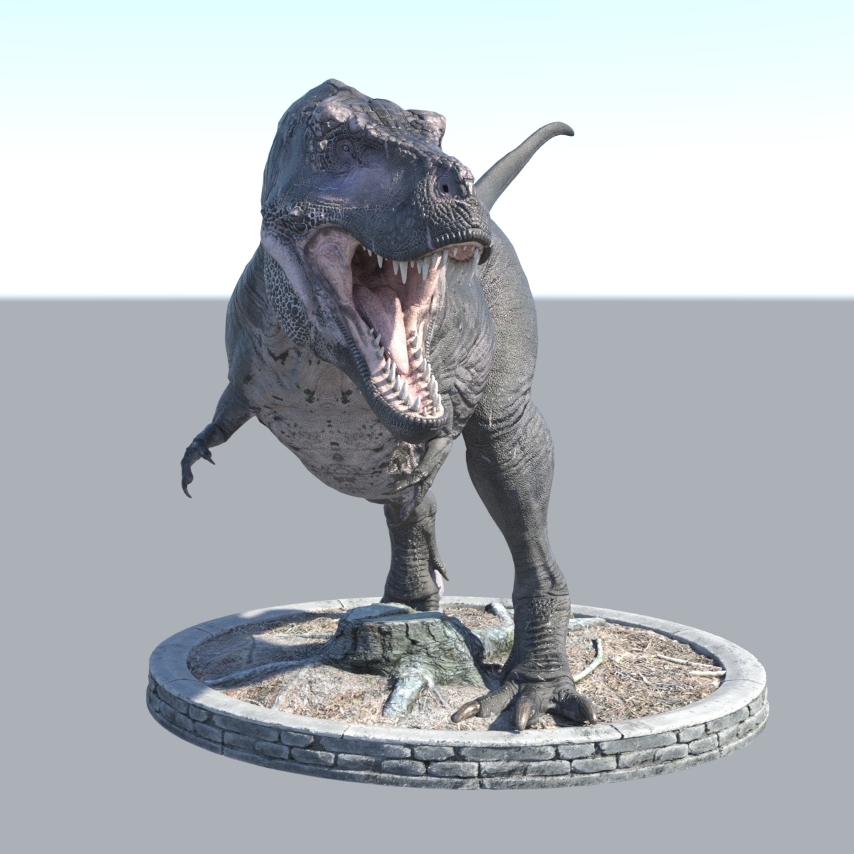  Realistic Dinosaurs T Rex Tyrannosaurus Female 2 Poses With 