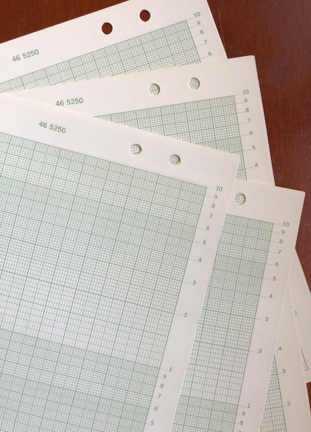 Semi logarithmic Vintage Graph Paper Ku0026E 46 5250 2 Cycle X 200 