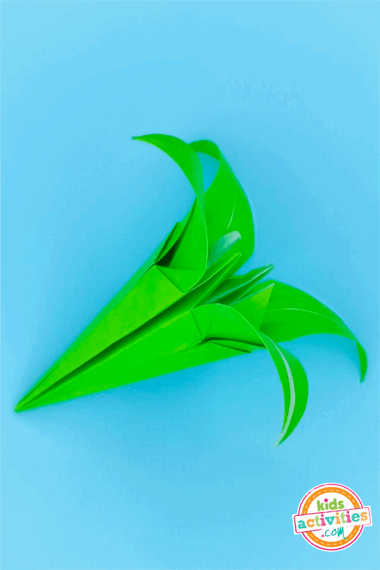 Simple And Fun Origami Lily Tutorial Kids Activities Blog