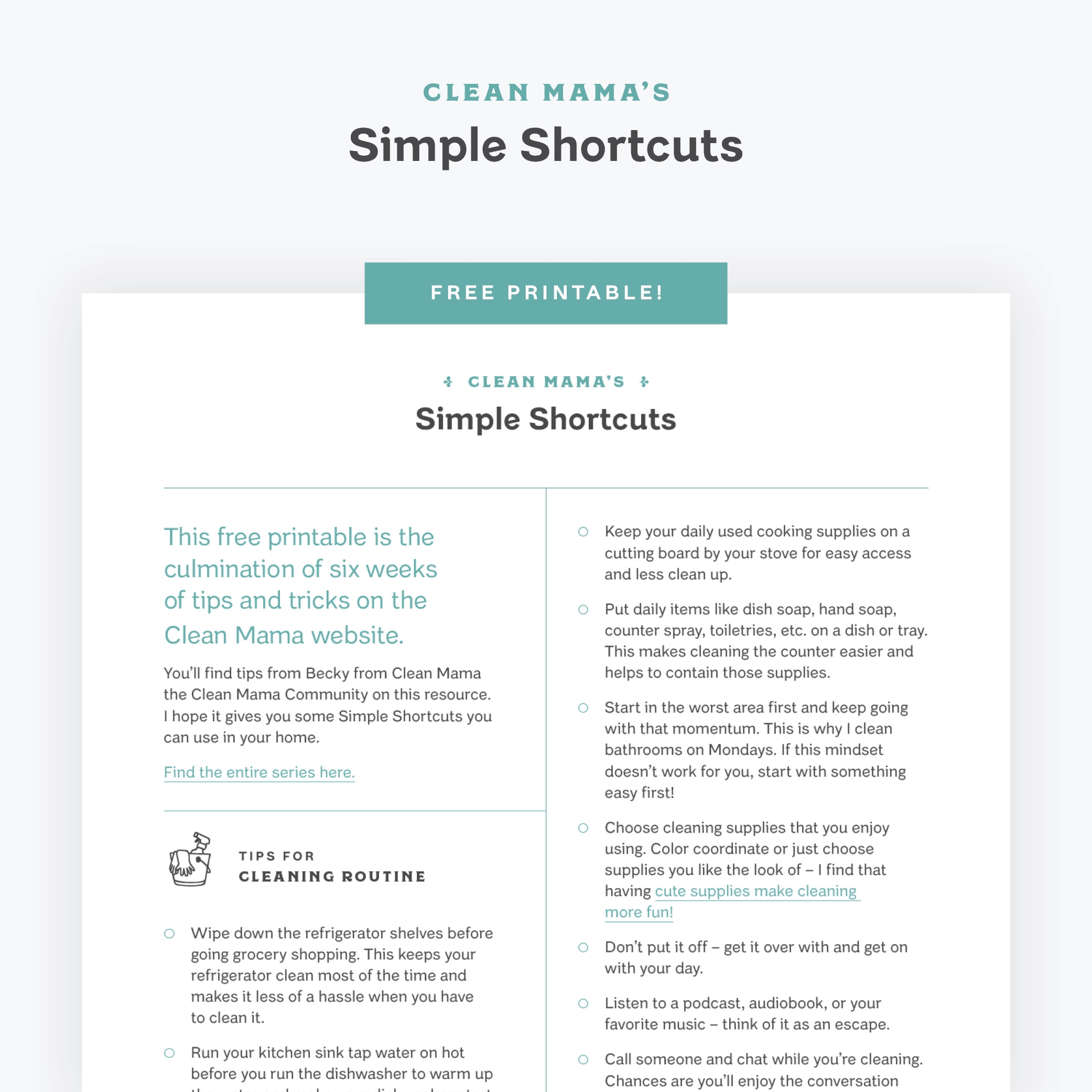 free printable photos keep it simple