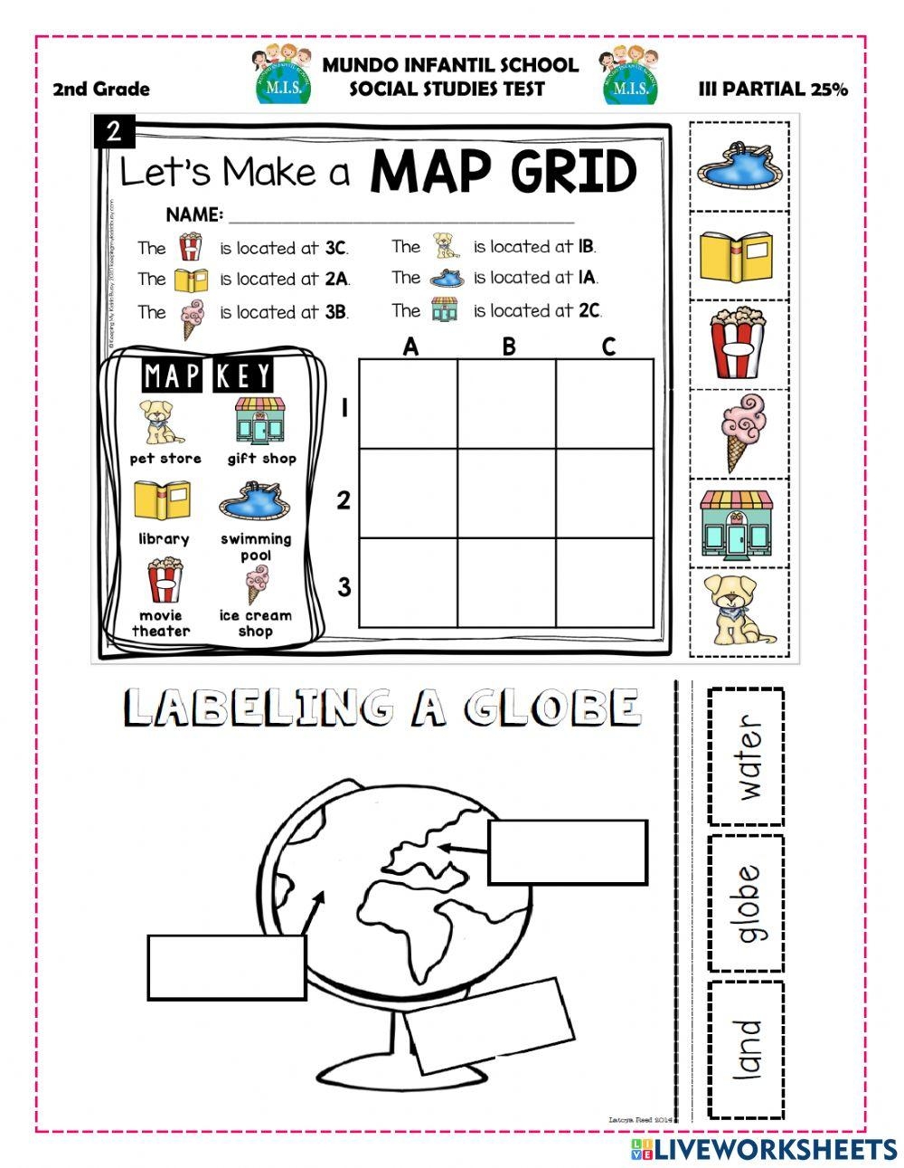 Social Studies Online Exercise For 2nd Grade Live Worksheets Worksheets Library