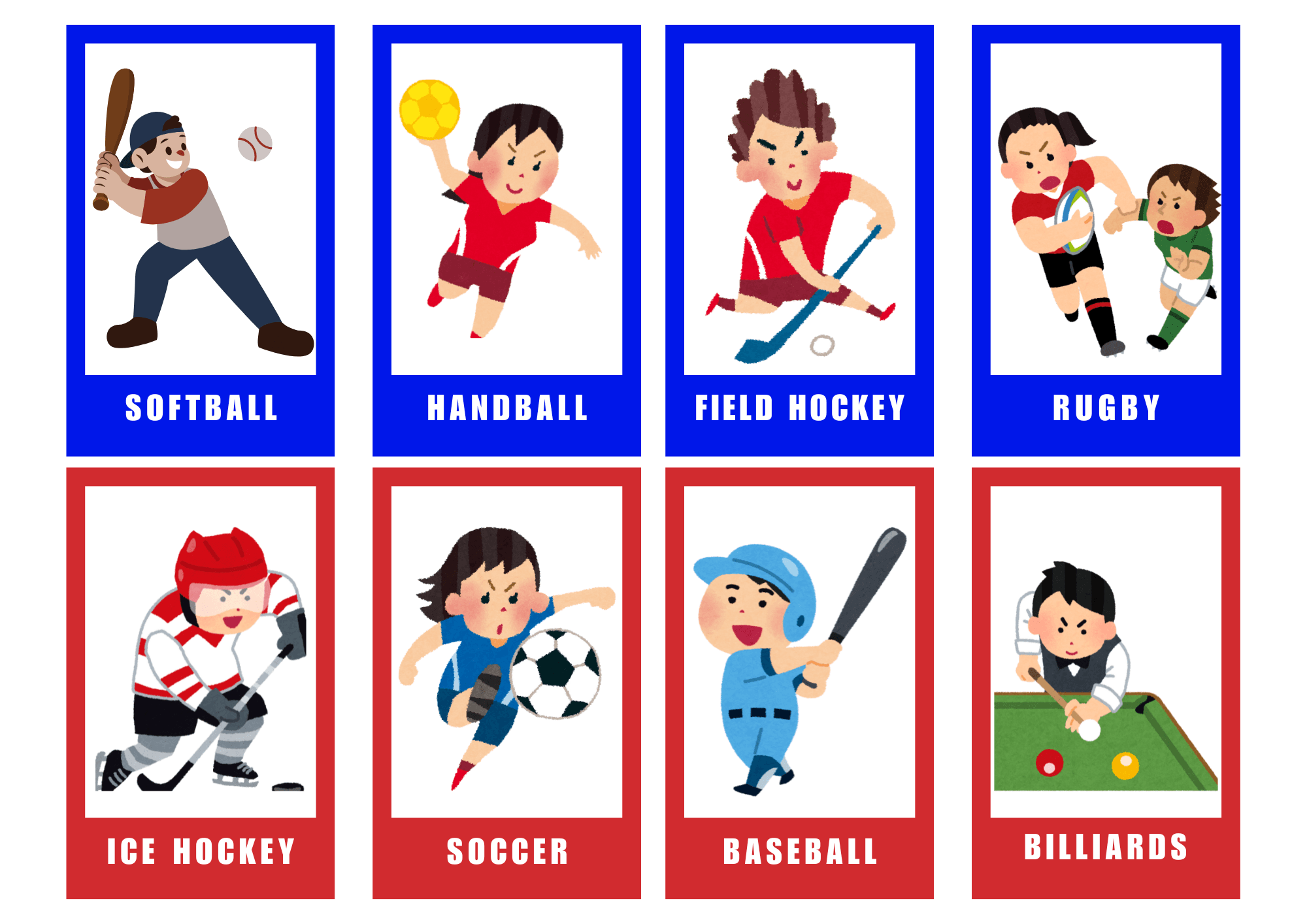 Sports Flashcards By Kathleencruz143447 Raket PH