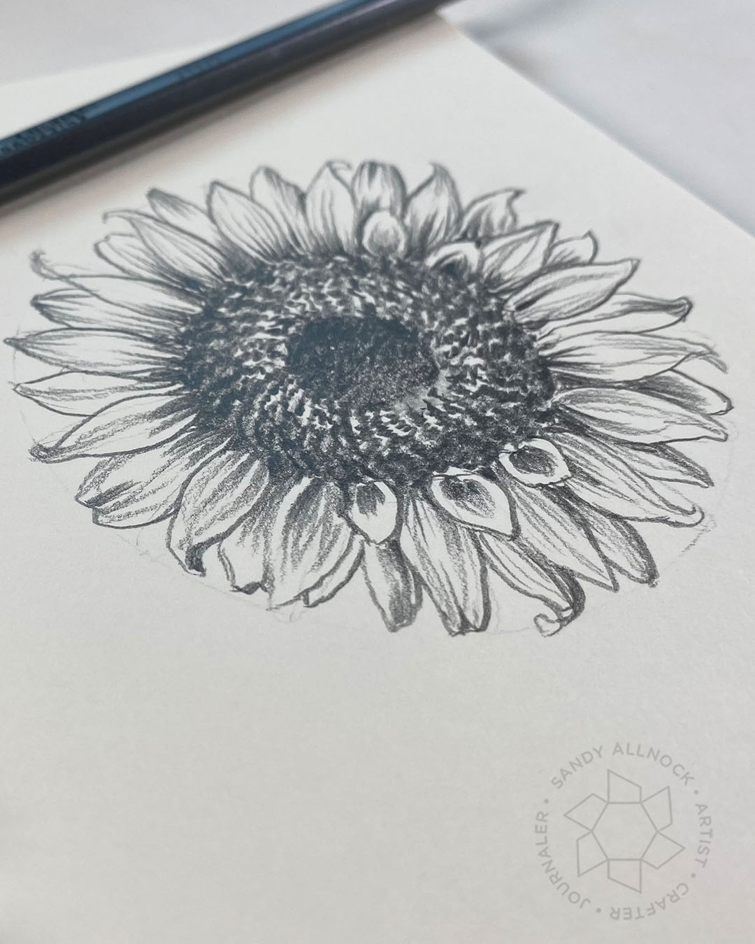 Sunflowers How To Draw One Freebies To Color New Copic Flower 