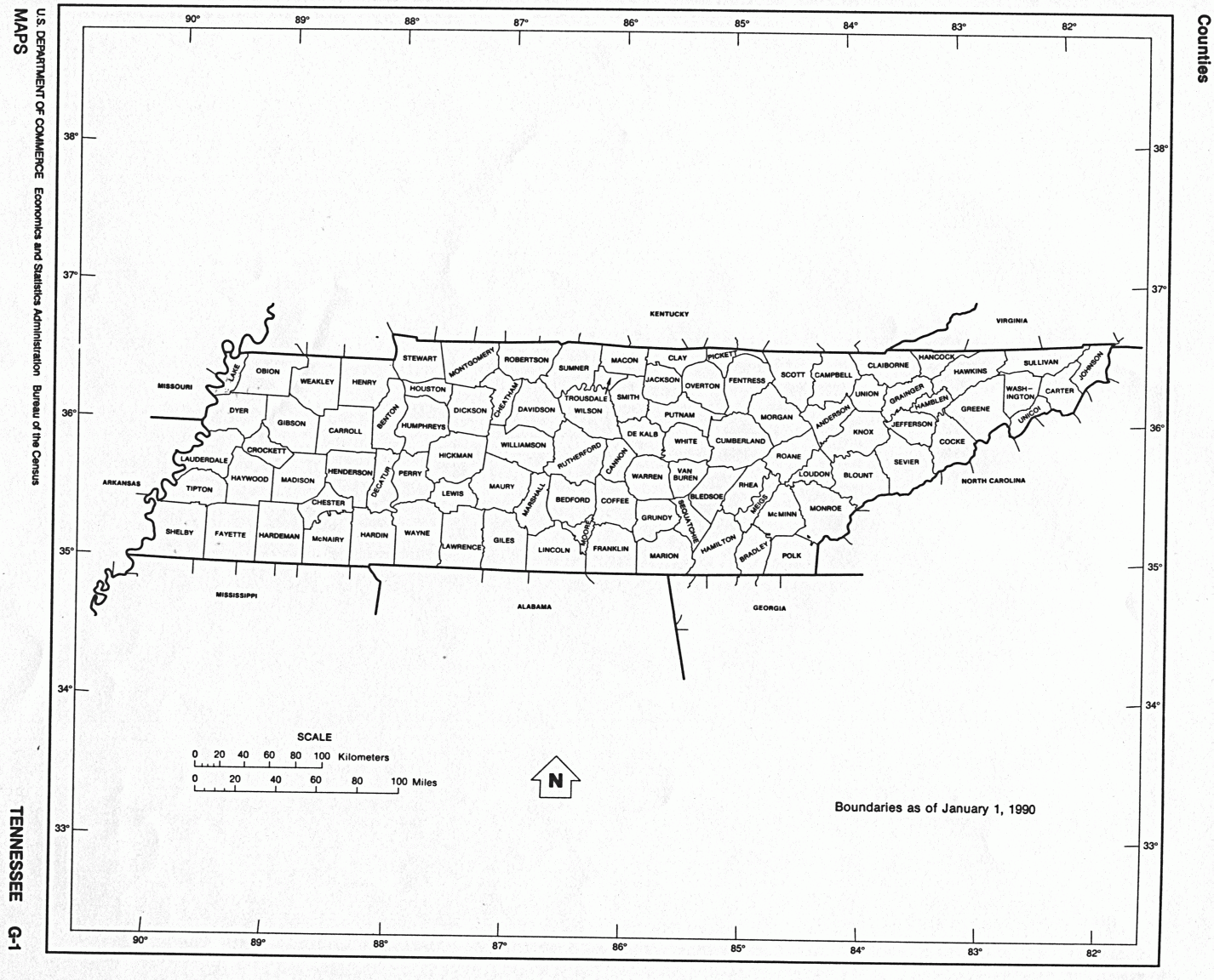 Tennessee Maps Perry Casta eda Map Collection UT Library Online