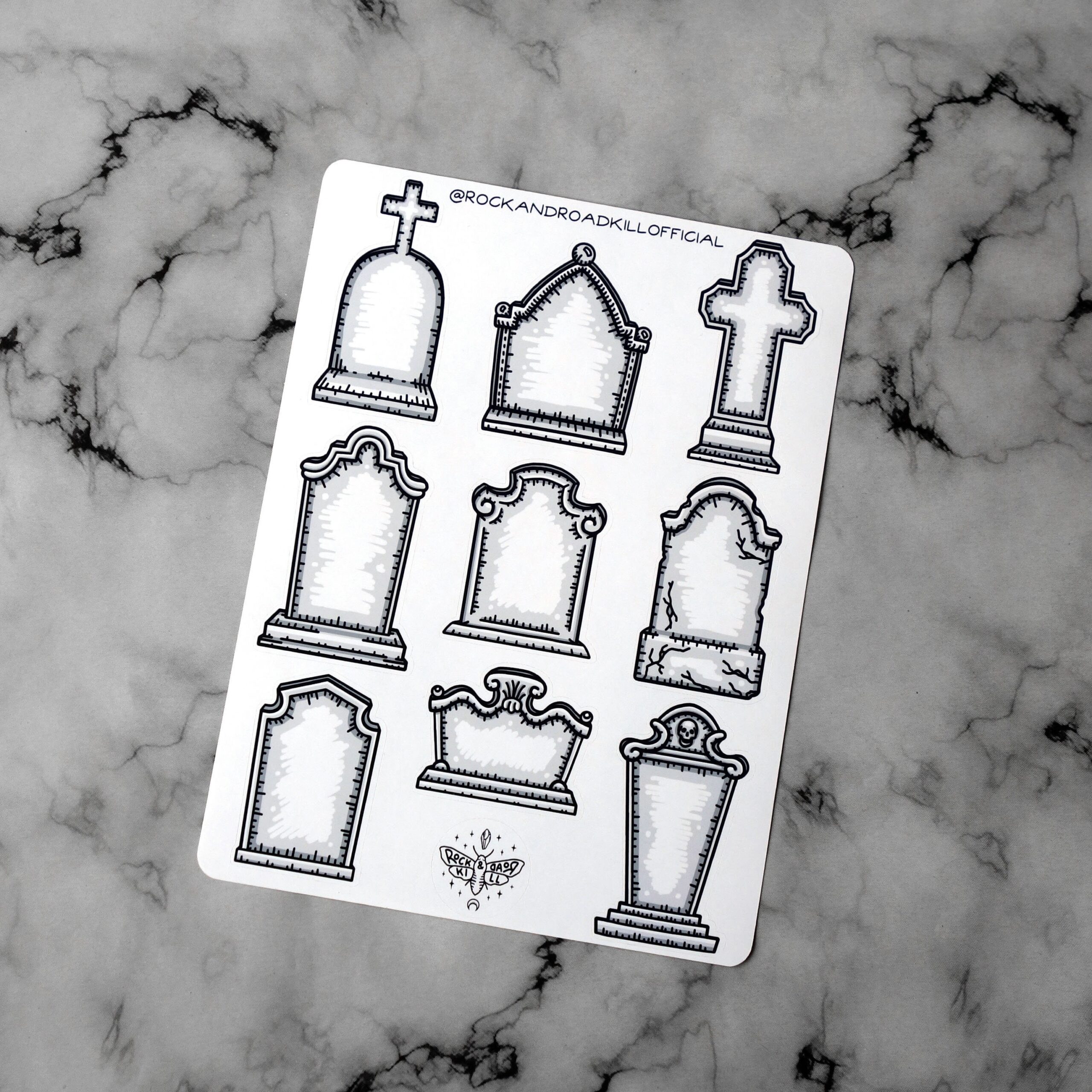 Tombstone Place Card Etsy