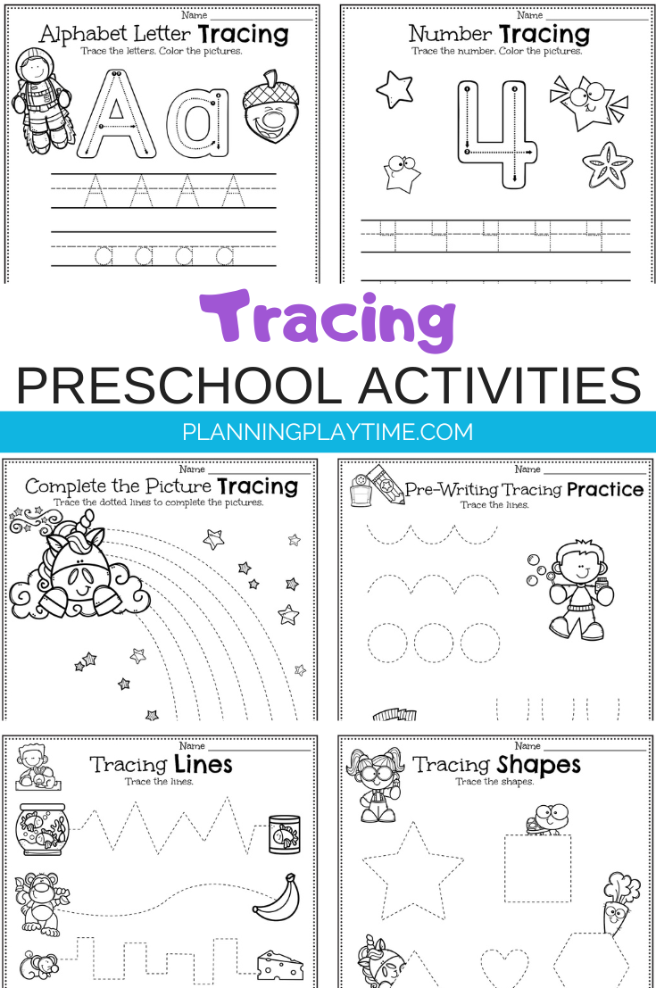 free printable worksheet for preschool