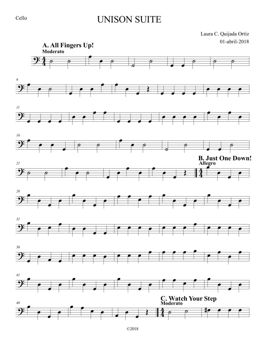 Unison Suite For Beginning String Orchestra SCORE U0026 PARTS  Unison Suite For Beginning String Orchestra SCORE U0026 PARTS