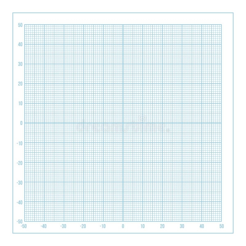 Vector Printable Metric Graph Paper 30x30 Cm Size Stock Vector Illustration Of Paper Backdrop 94614279