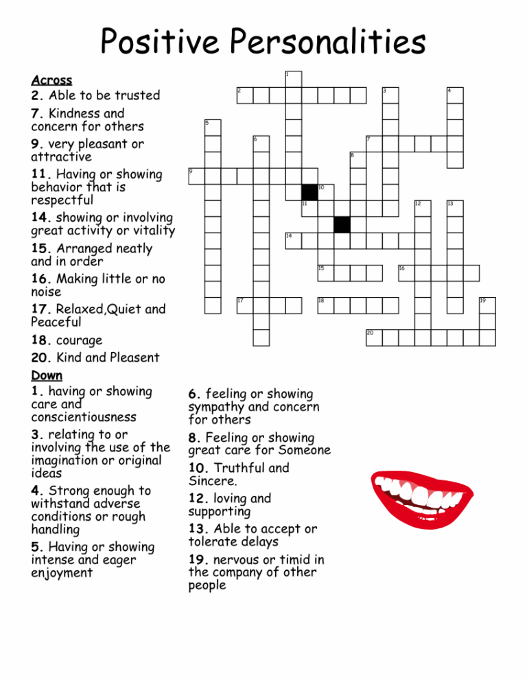 Vocabulary 8 Crossword WordMint